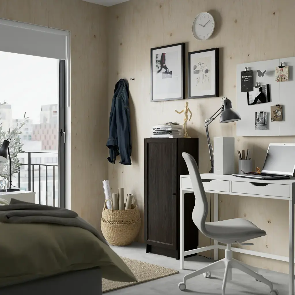 billy-oxberg-bookcase-with-door-dark-brown-oak-effect__1104556_pe867722_s5.webp