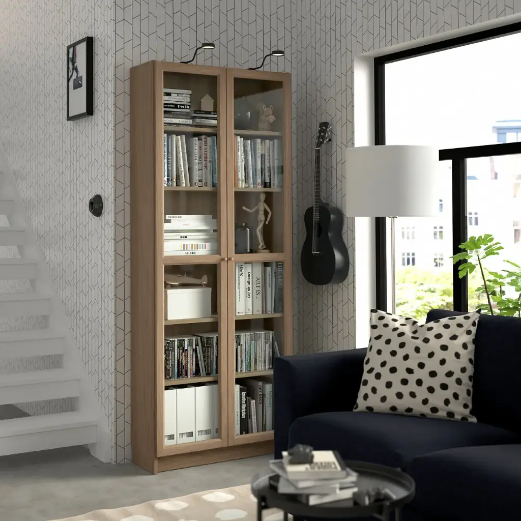 billy-oxberg-bookcase-with-glass-doors-oak-effect__1104587_pe867751_s5.webp