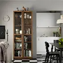 billy-oxberg-bookcase-with-glass-doors-brown-walnut-effect__1104579_pe867745_s5.webp