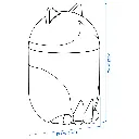 grejsimojs-storage-with-lid-cat-shaped-orange-white__1496516_pe1005503_s5.webp