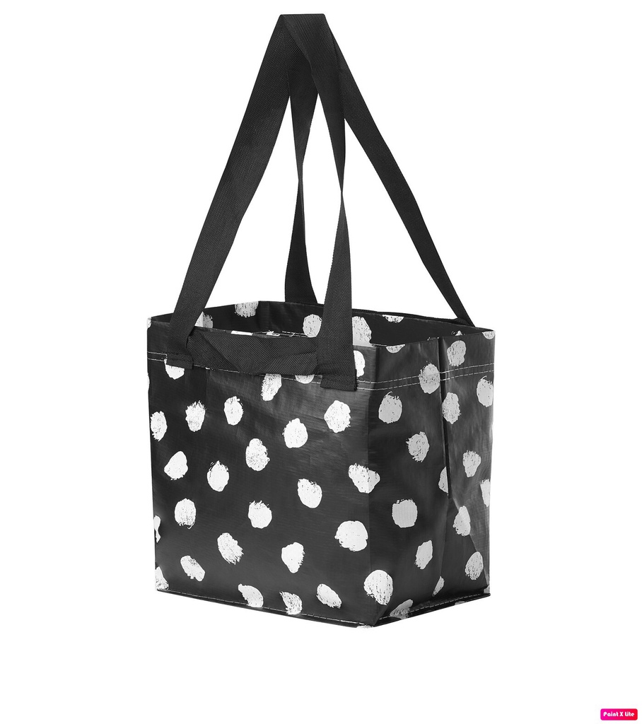 Skruttig  хоолны цүнх хар бөмбөлөгтэй