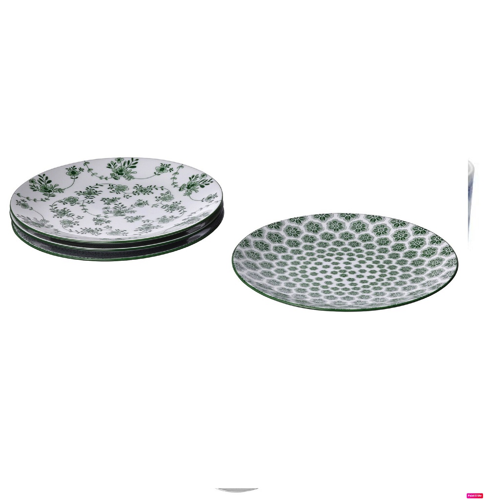 Entusiasm 18см 4тэй цэнхэр таваг