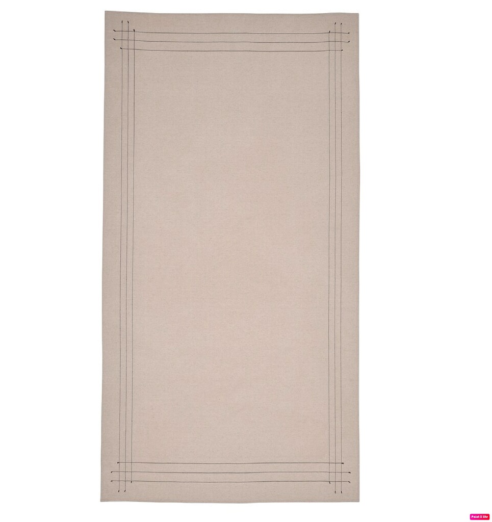 Vararv 145*240см бэйж бүтээлэг судалтай