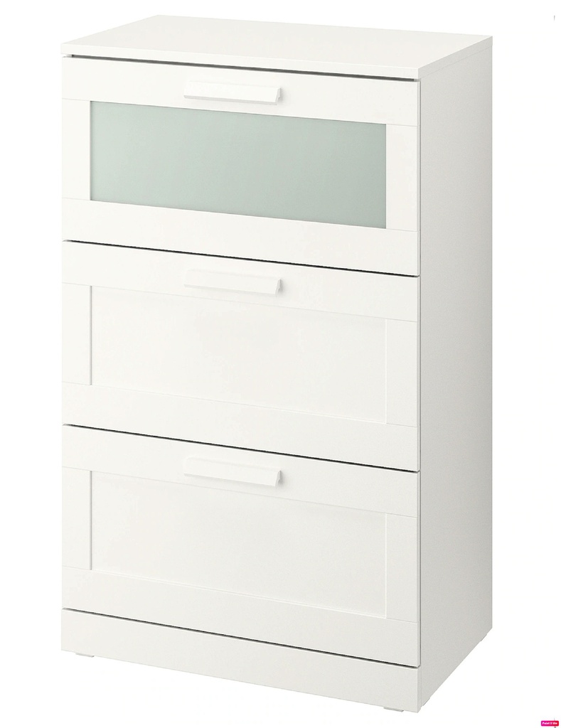 Brimnes 78*95см 3тай цагаан комут