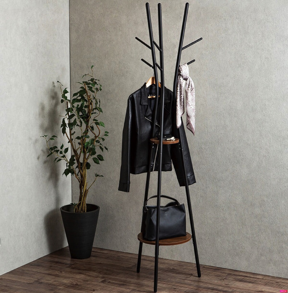 Nitori босоо өлгүүр хар 181см