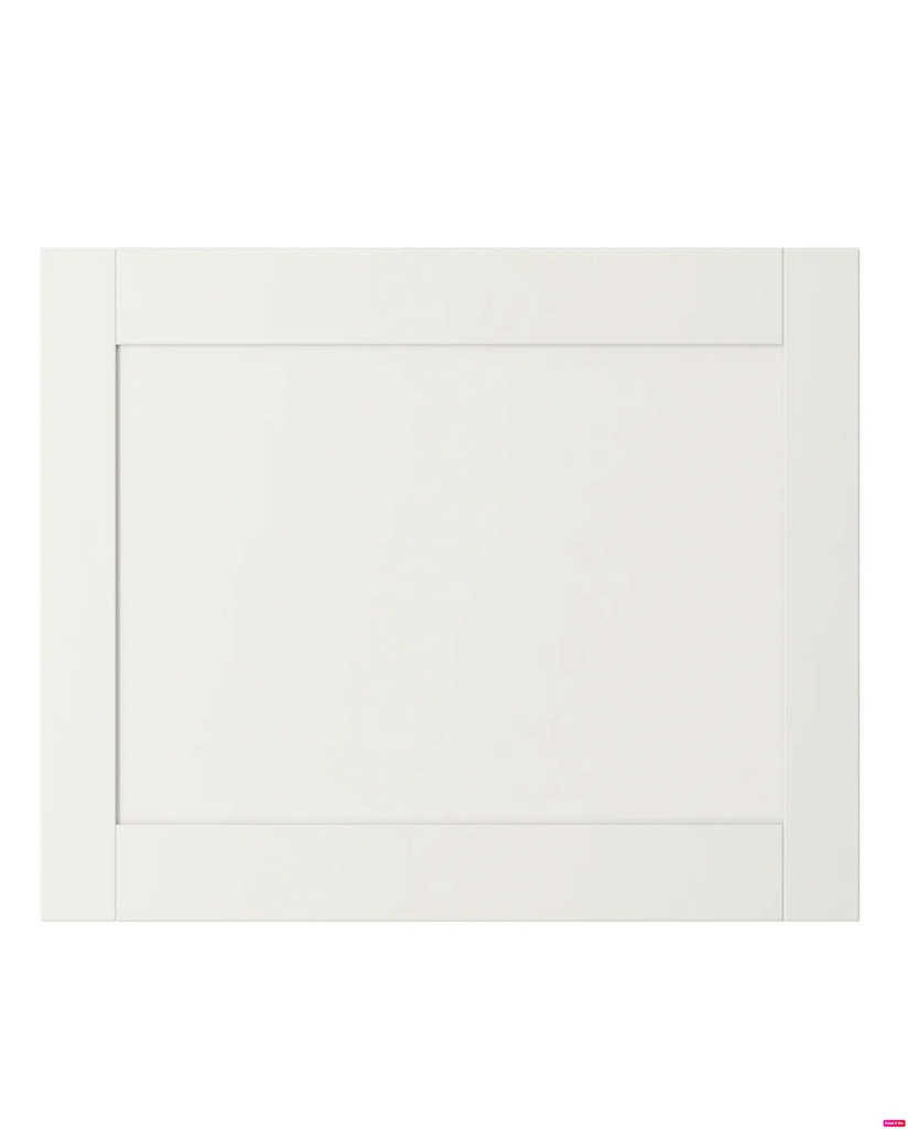 Hanviken 60*38 хээтэй хаалга цагаан