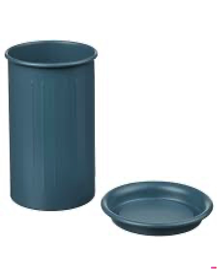 Valvardad 13см цагаан халбага сэрээний сав цэнхэр