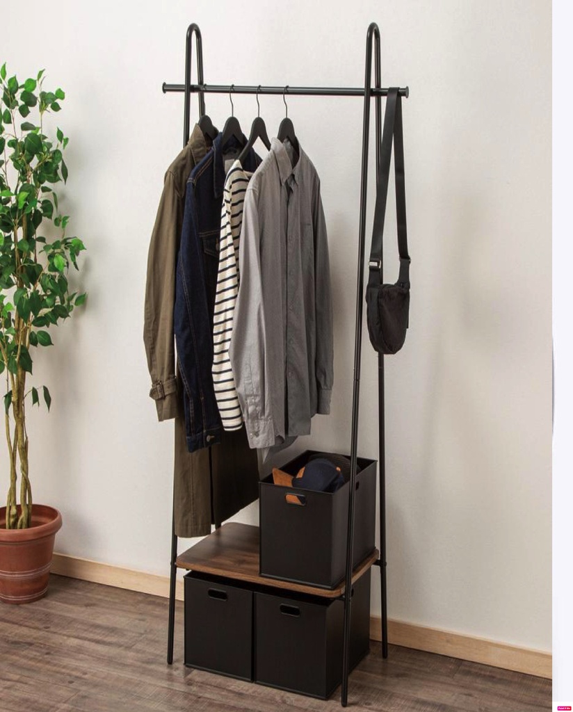 Nitori 86*41*162см морин өлгүүр хар