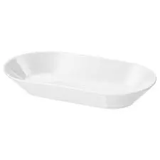 Ikea 24*13см цагаан таваг зууш