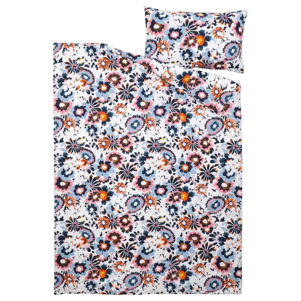 Korskovall 150*200 цэцэгтэй даавуу