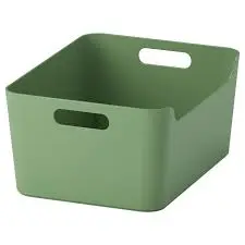 Uppdatera 34*24см ногоон хайрцаг