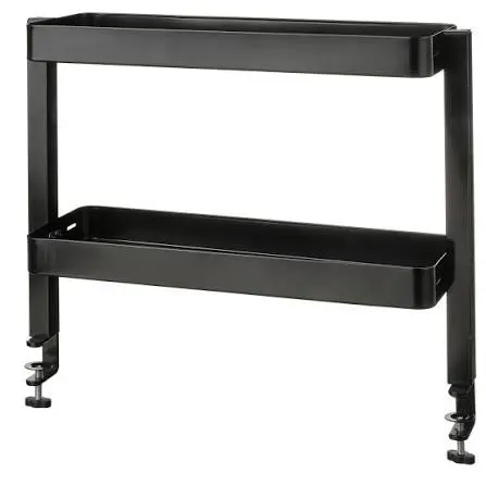 Vattenkar 49*15см ширээний тавиур хар