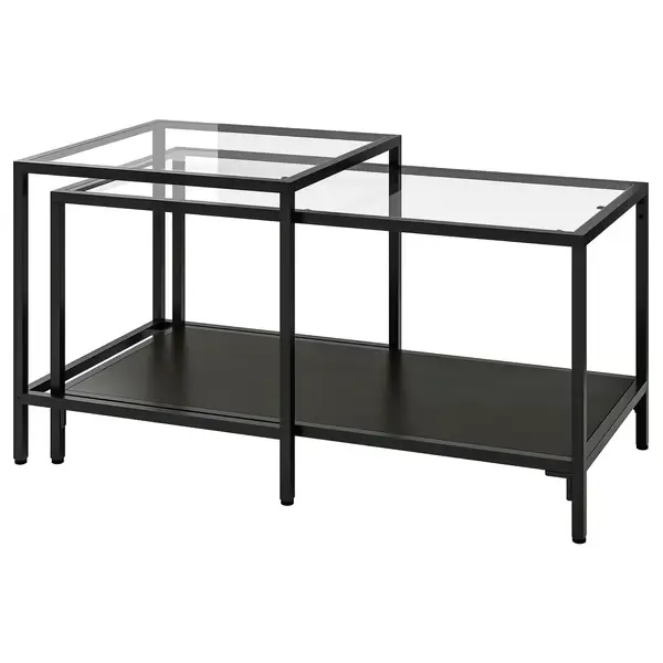 Vittsjo 90*50см 2той шилэн ширээ
