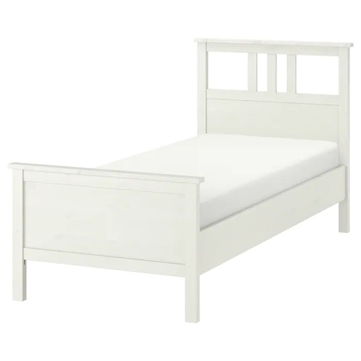 [003.543.84] Hemnes 90*200 цагаан модон ор