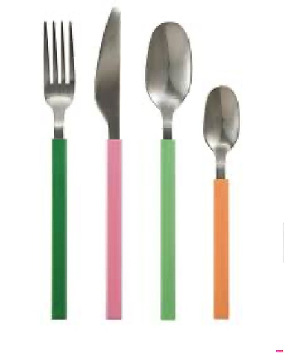 [606.082.98] Tangmarla 16ш халбага сэрээ ком өнгөлөг