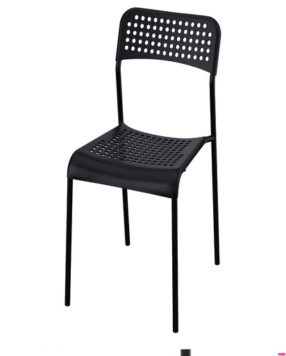 [806.054.30] Sandsberg нүхтэй хар сандал