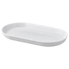 [406.073.65] Ikea 27*15см цагаан таваг